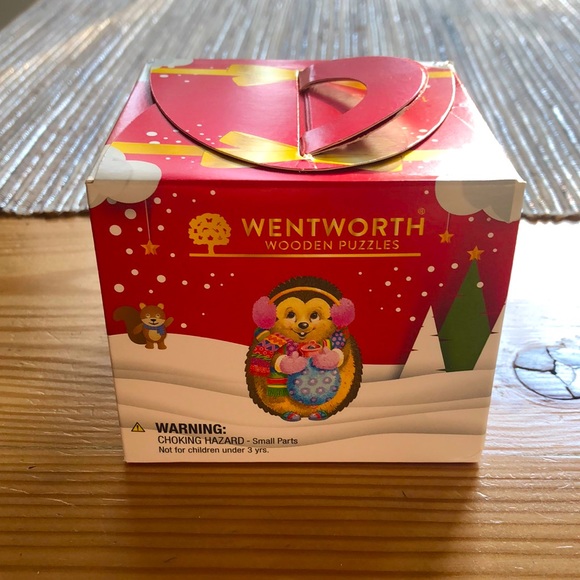 NIB Wentworth wooden puzzle kids 15 piece Christmas puzzle - Picture 4 of 10